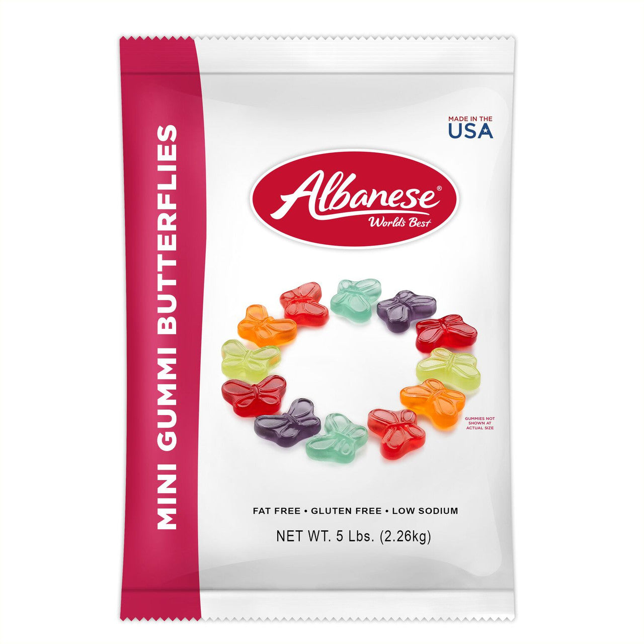 ALB MIN GUMMI BTRFLY ASS ( 4 X 5 LB )