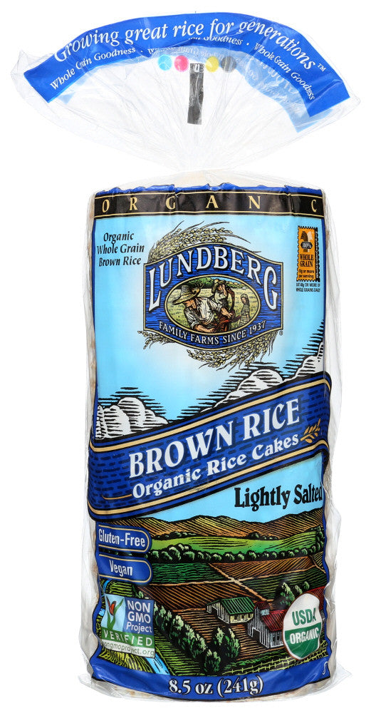 OG2 LUND BRWN RICE CAKE ( 6 X 8.5 OZ )