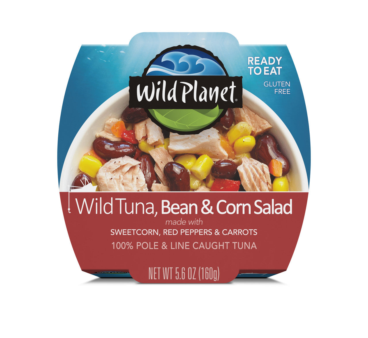 WP WILD TUNA BN/CORN SLD ( 12 X 5.6 OZ )