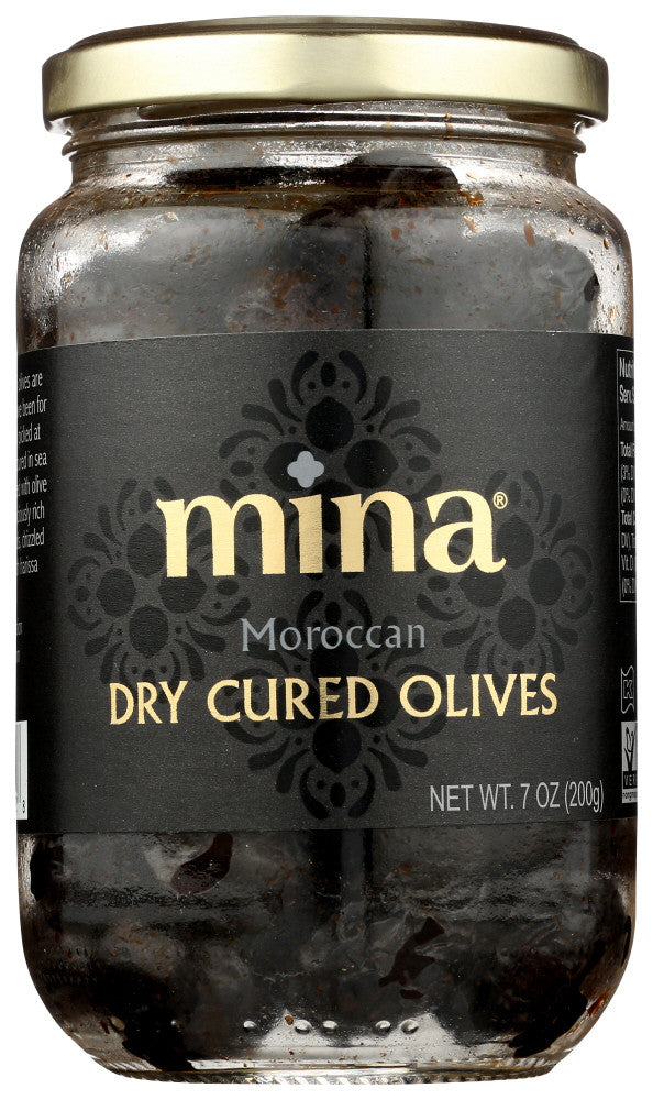 MINA DRY CURED BLK OLVS ( 6 X 7 OZ )