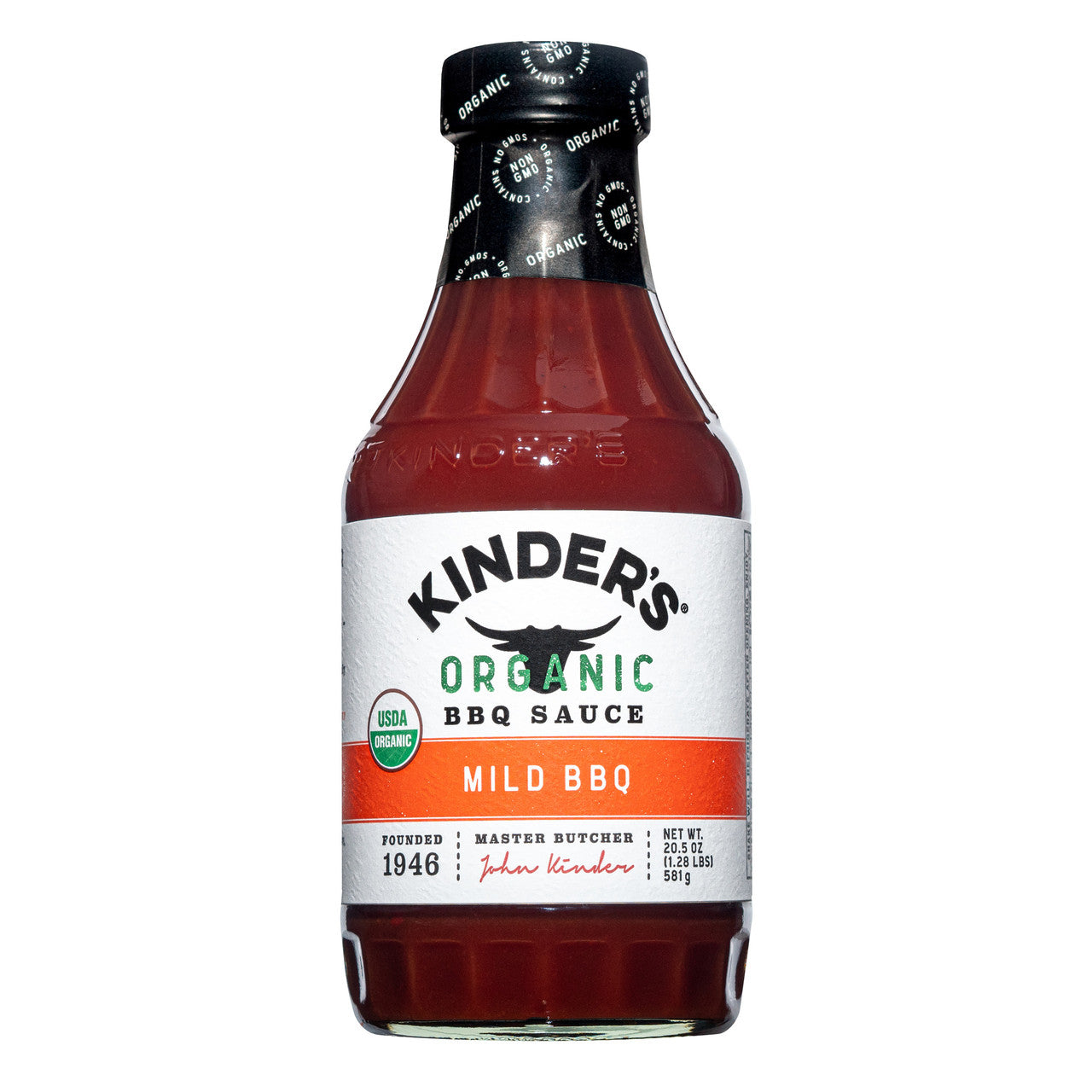 OG2 KNDR MILD BBQ SCE GF ( 6 X 20.5 OZ )