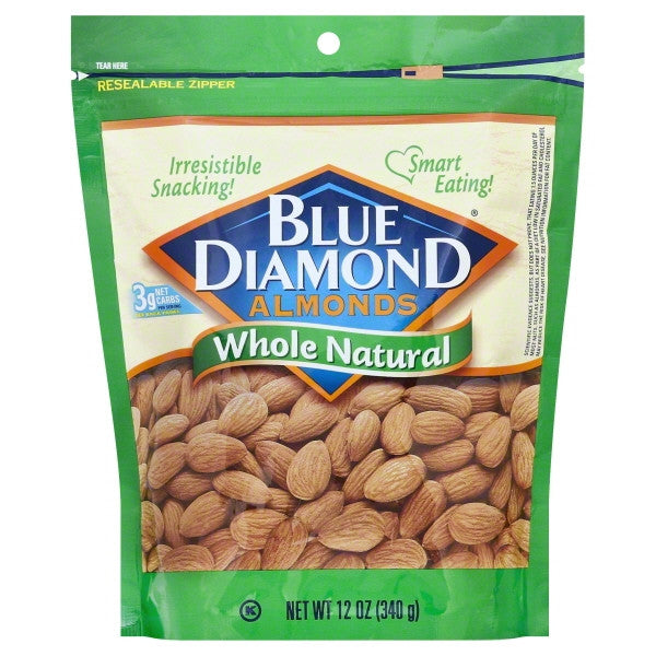 BL DMND ALMND WHL NATRL ( 6 X 12 OZ )