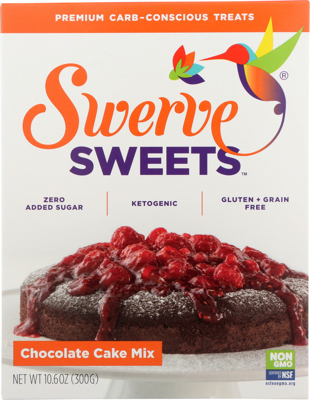 SWERVE SWTS CHOC CKE MIX ( 6 X 10.6 OZ )