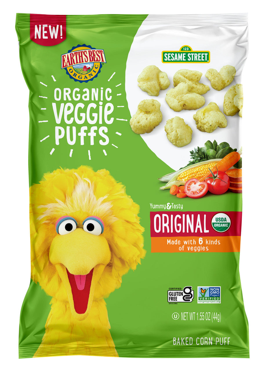 OG2 EB ORIG VEGGIE PUFFS ( 4 X 1.55 OZ )
