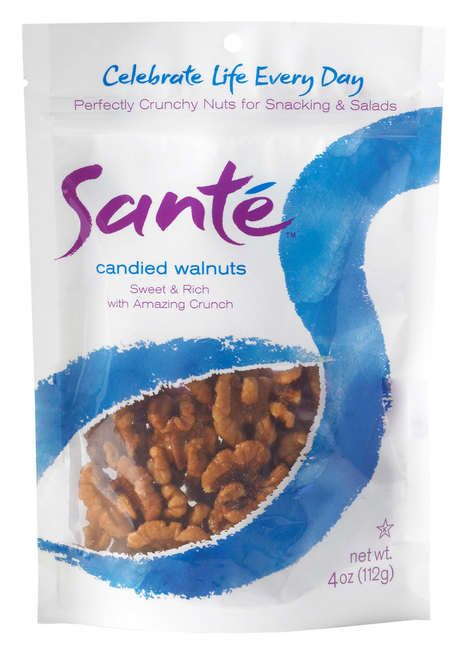 SANTE CANDIED WALNUTS ( 6 X 4 OZ )
