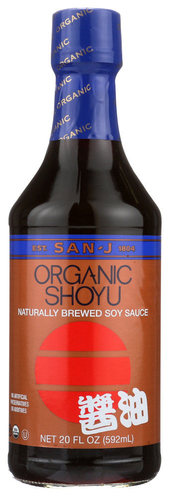 San-J Traditional Soybean Shoyu (6x20 Oz)