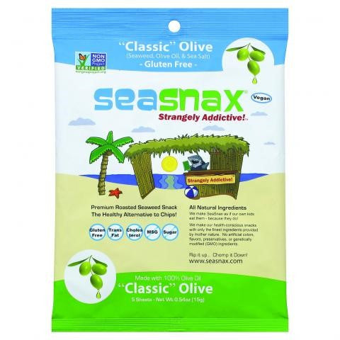 Seasnax S Snax Classic Olive (16X0.54 OZ)