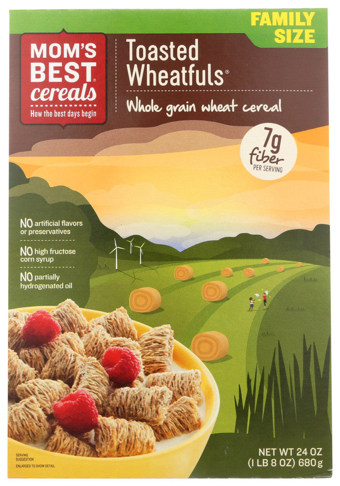 MOM TOASTED WHEATFULS ( 12 X 24 OZ )
