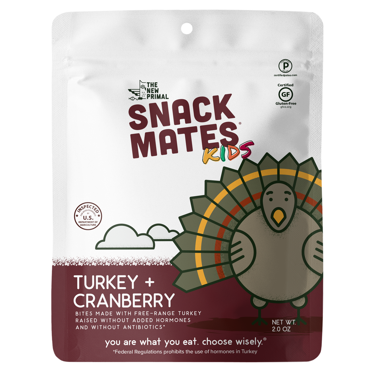 TNP SNCKMATE TRKY/CRNBRY ( 8 X 2 OZ )