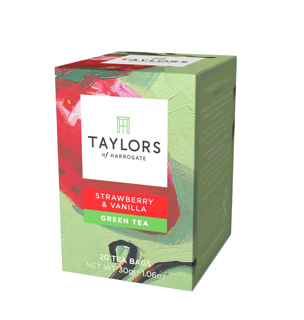 TOH TEA STRWBRY VAN GRN ( 6 X 20 BAG )