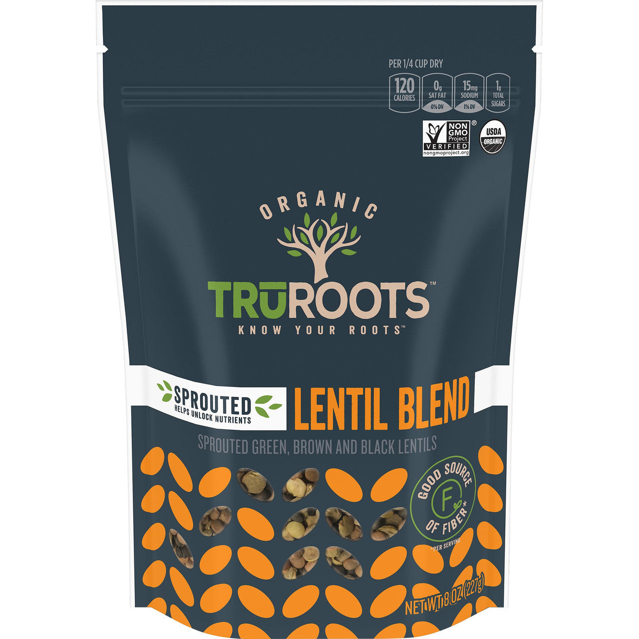 Tru`Roots Spr Lentil Trio (6x8OZ )