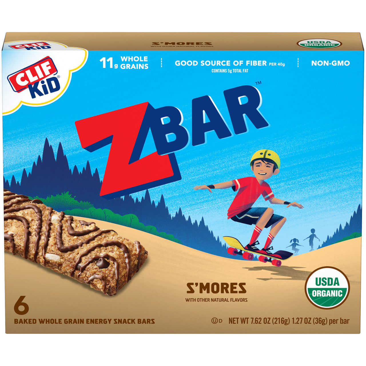 OG2 CLIF ZBAR SMORES ( 9 X 6 OZ )