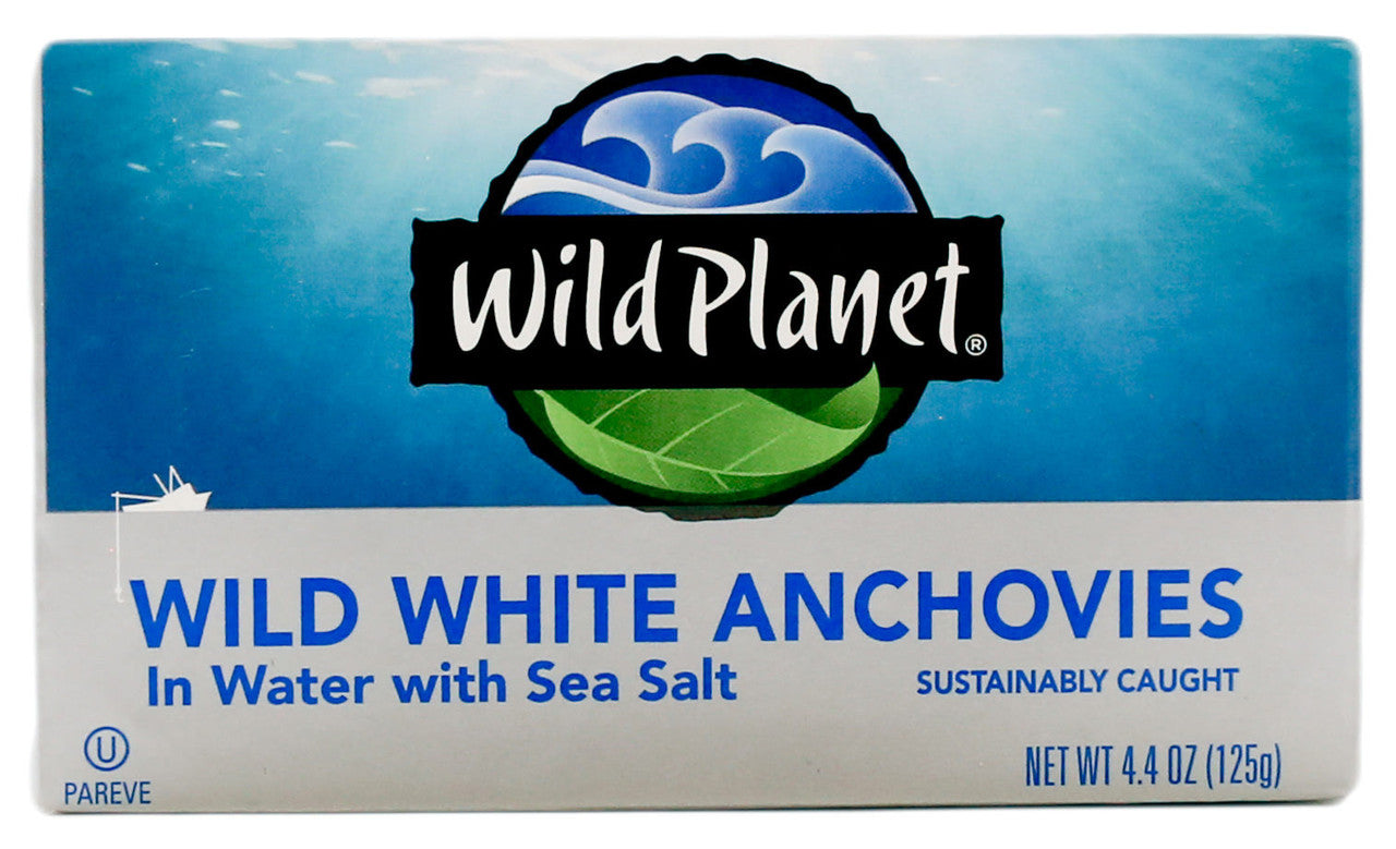 W P WILD ANCHOVIES /WTR ( 12 X 4.4 OZ )