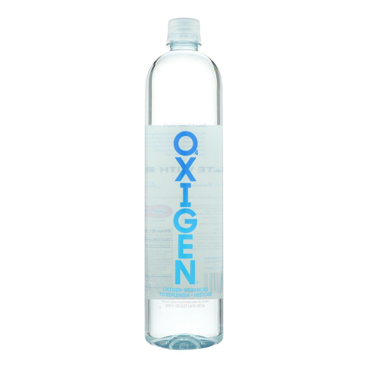 OXIGEN OXYGENATED WATER ( 12 X 33.8 OZ )