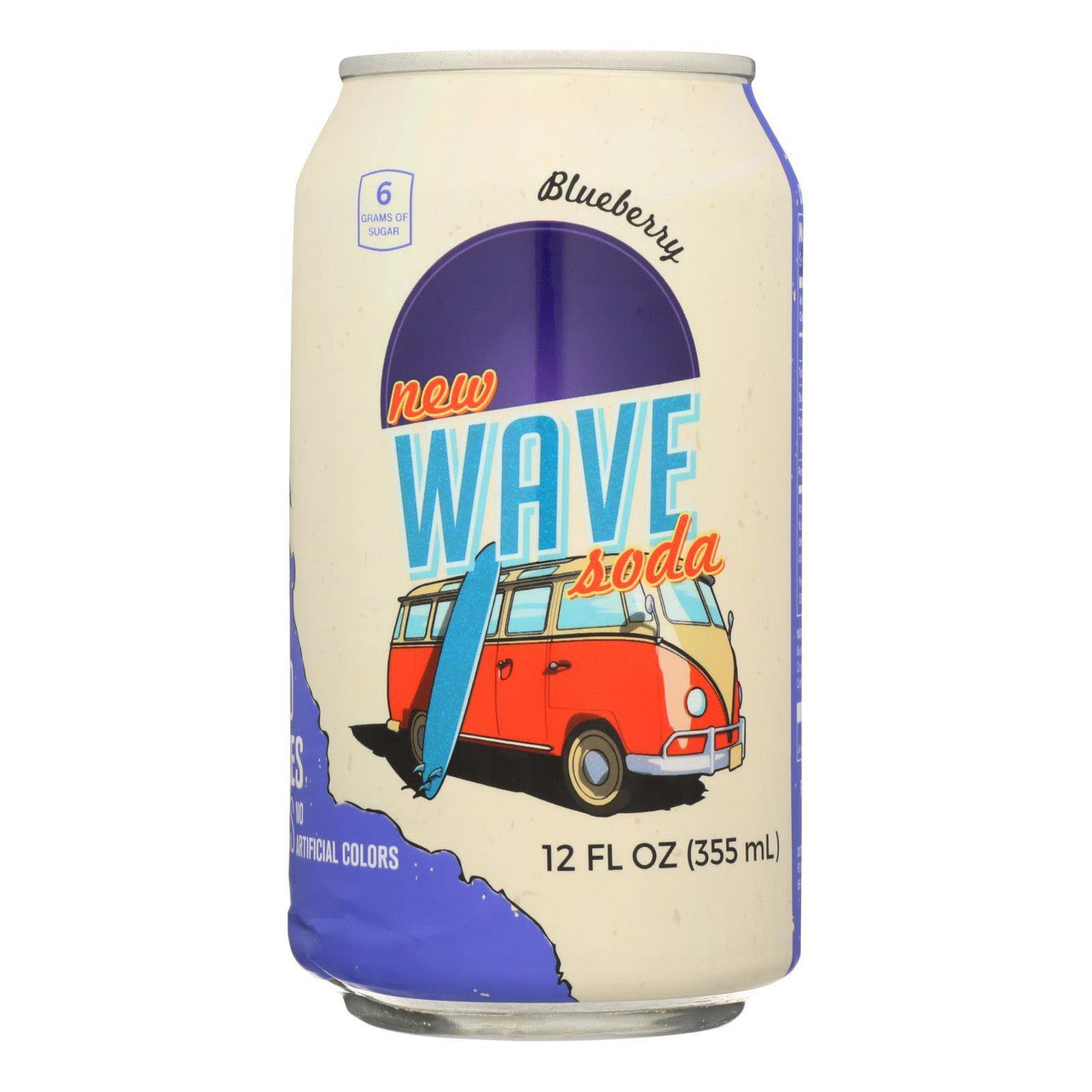 WAVE BLUEBERRY SODA ( 12 X 12 OZ )