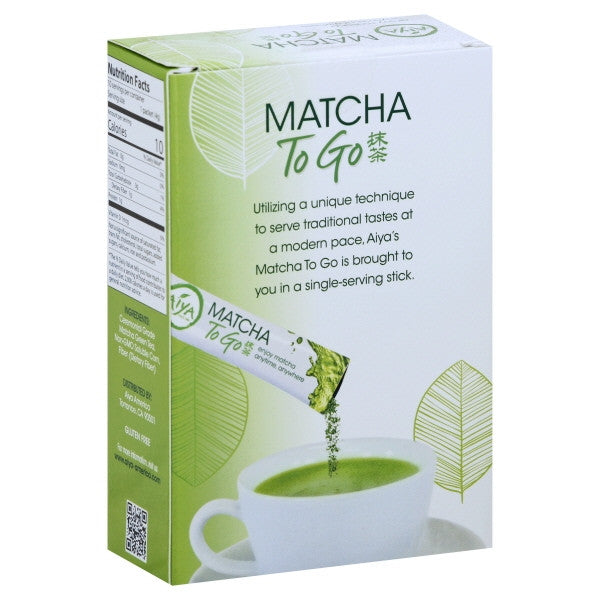 AIYA MATCHA TO GO STKS ( 8 X 10 CT )