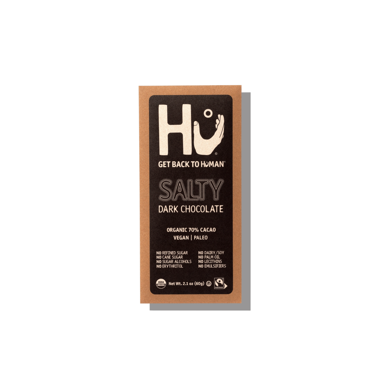 OG2 HU DRK CHOC BAR SLTY ( 12 X 2.1 OZ )