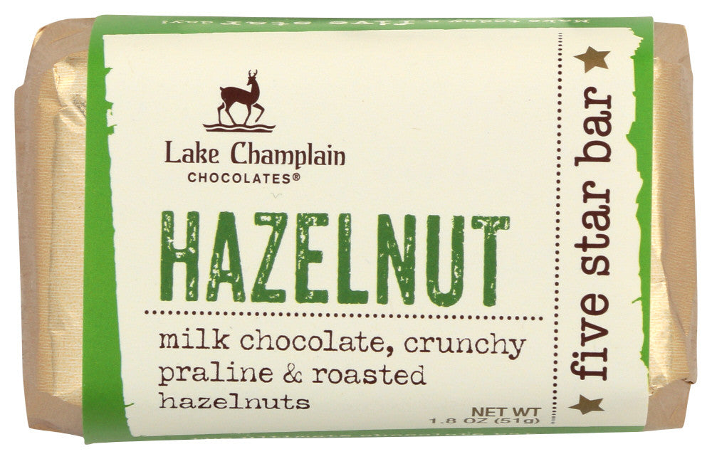 LCC FIVE STAR HZLNT BAR ( 16 X 1.8 OZ )