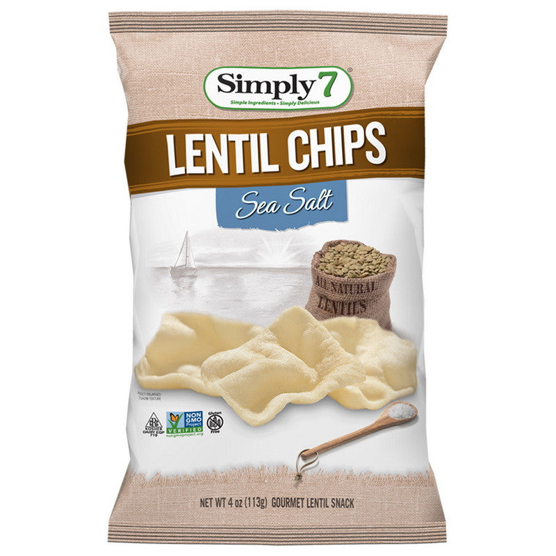 SIMPLY7 LENTIL CHP SSALT ( 6 X 4 OZ )