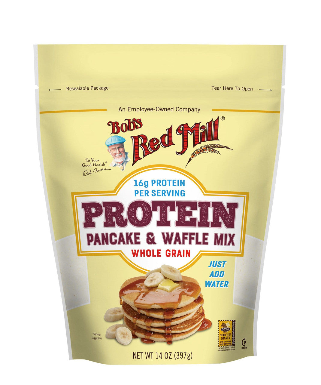 BOBS PROTN PCKE WAFF MIX ( 4 X 14 OZ )