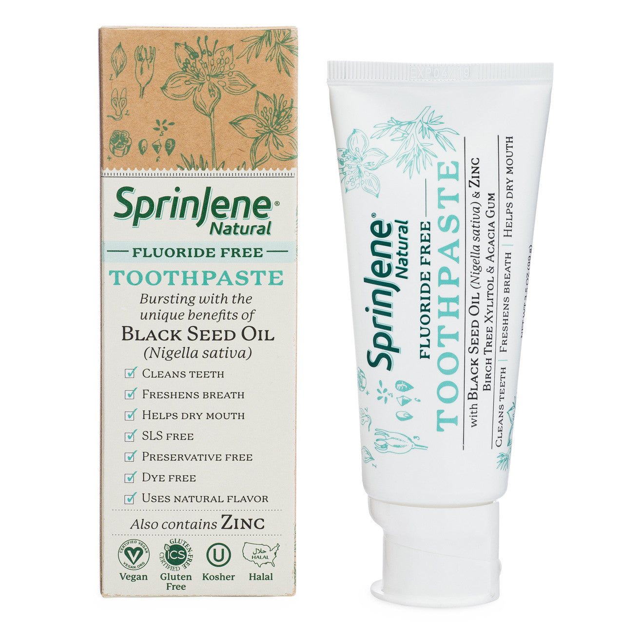 SPRNJN TTHPST WO/FLRIDE ( 1 X 3.5 OZ )