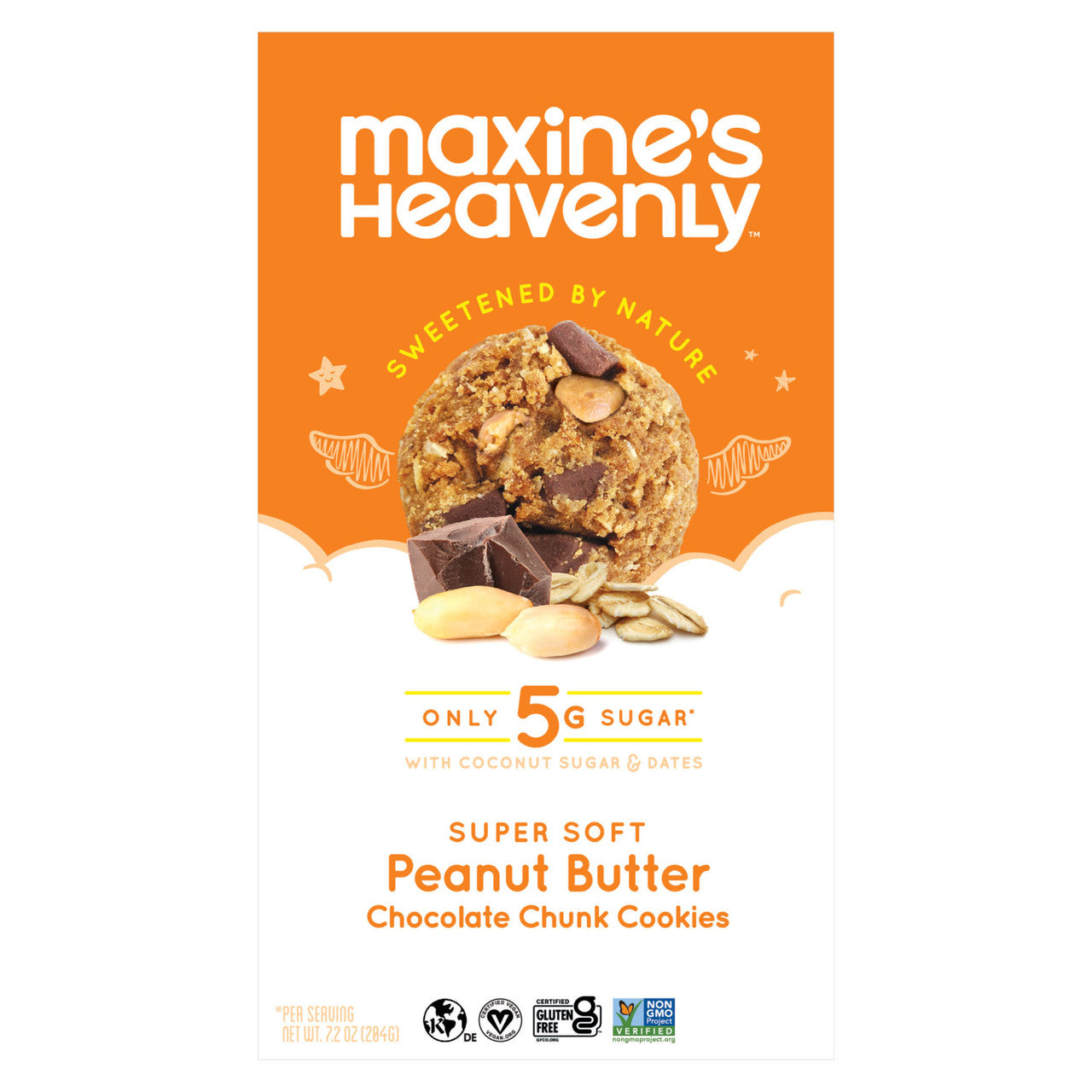MAXINES PBTR CCHNK CKIES ( 8 X 7.2 OZ )