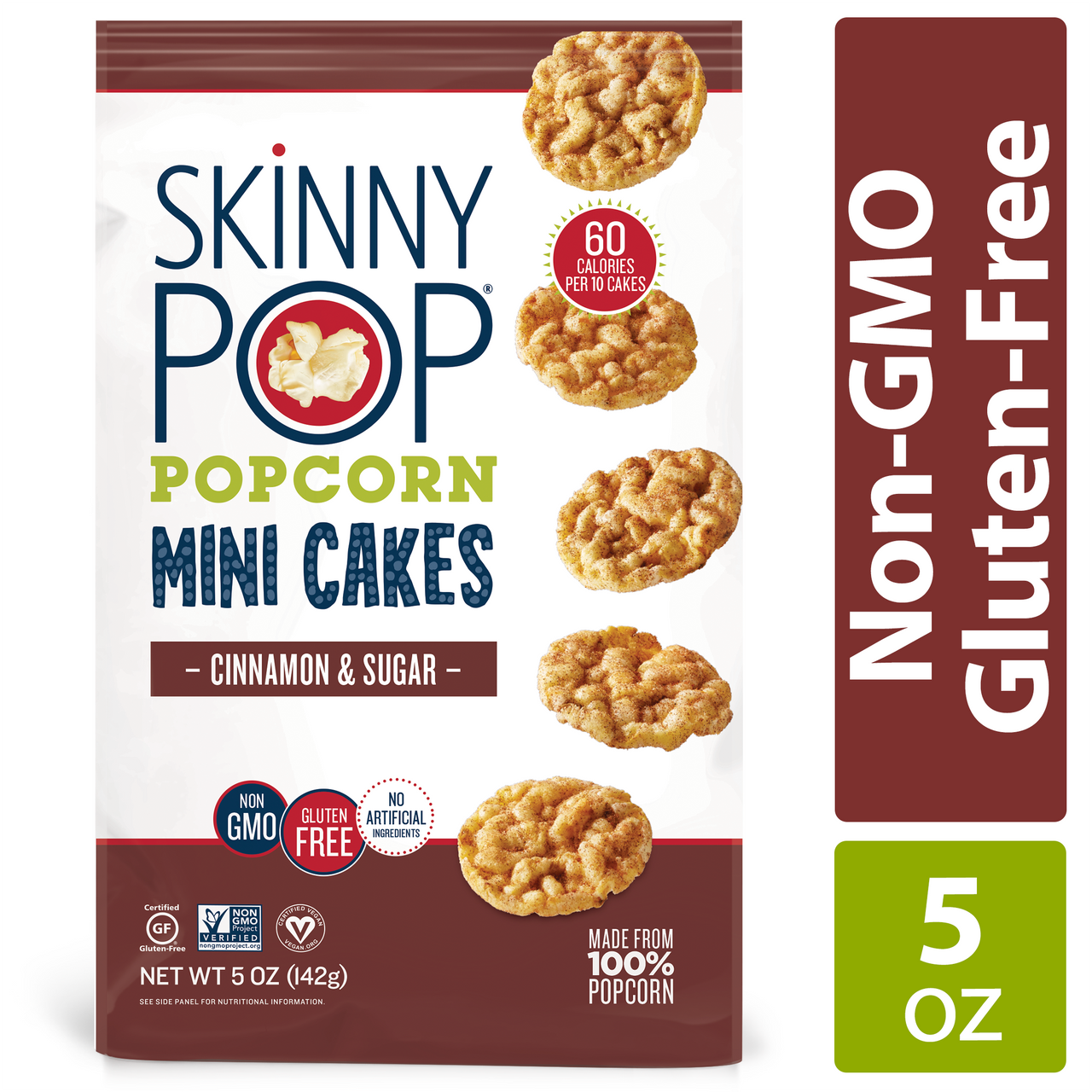 SKNYPOP MNI CAKE CIN SGR ( 4 X 5 OZ )