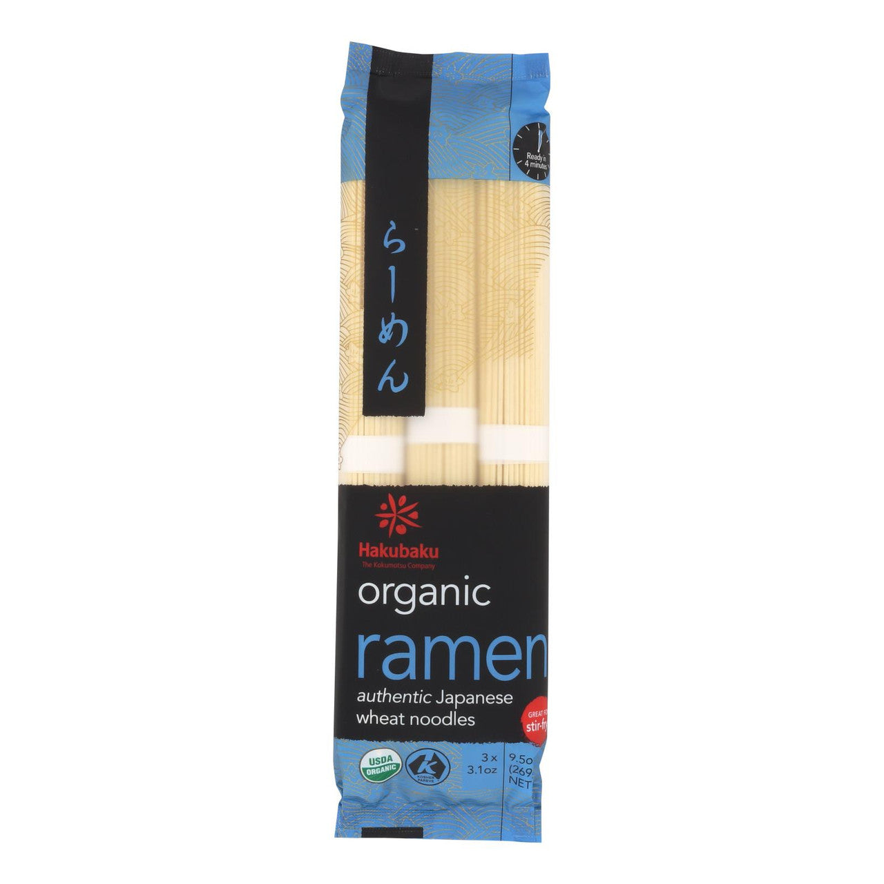 Hakubaku Ramen Noodles (8x9.52Oz)