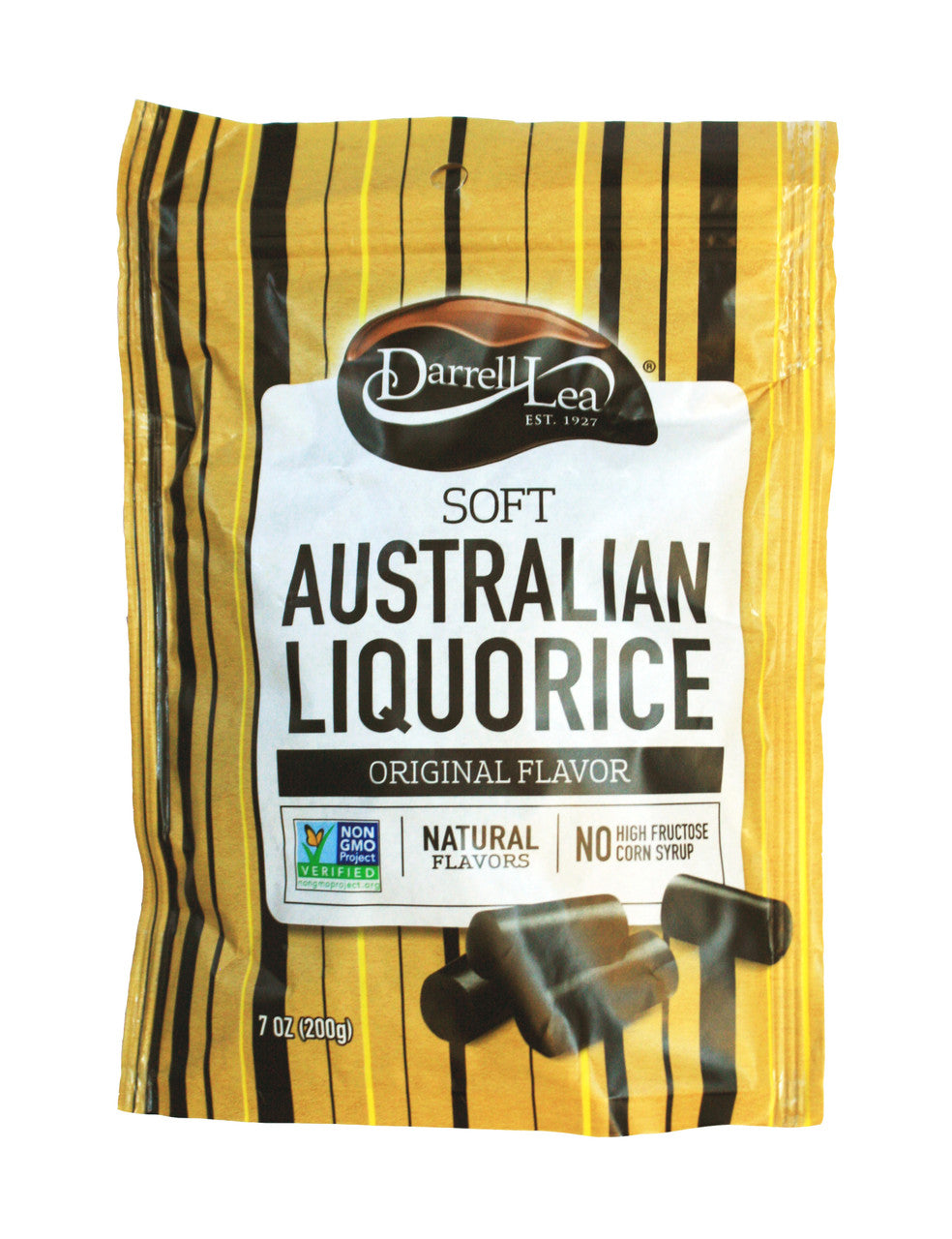 Darrell Lea Licorice Lback Original (8x7OZ )