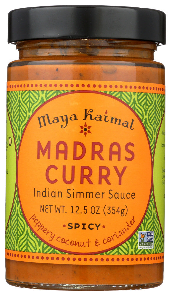 Maya Kaimal Madras Curry Indian Simmer Sauce (6x12.5Oz)