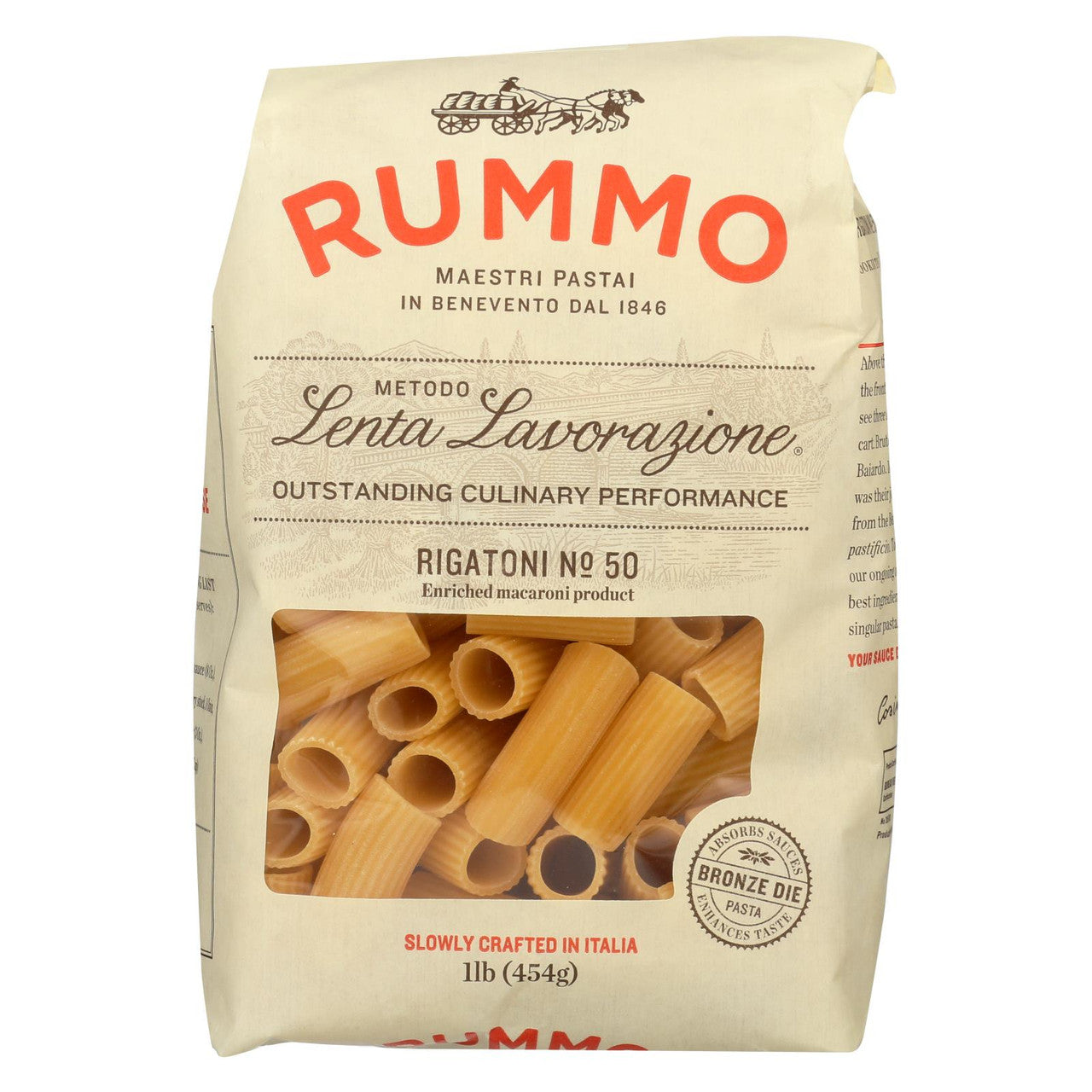 RMO PASTA RIGATONI ( 12 X 1 LB )