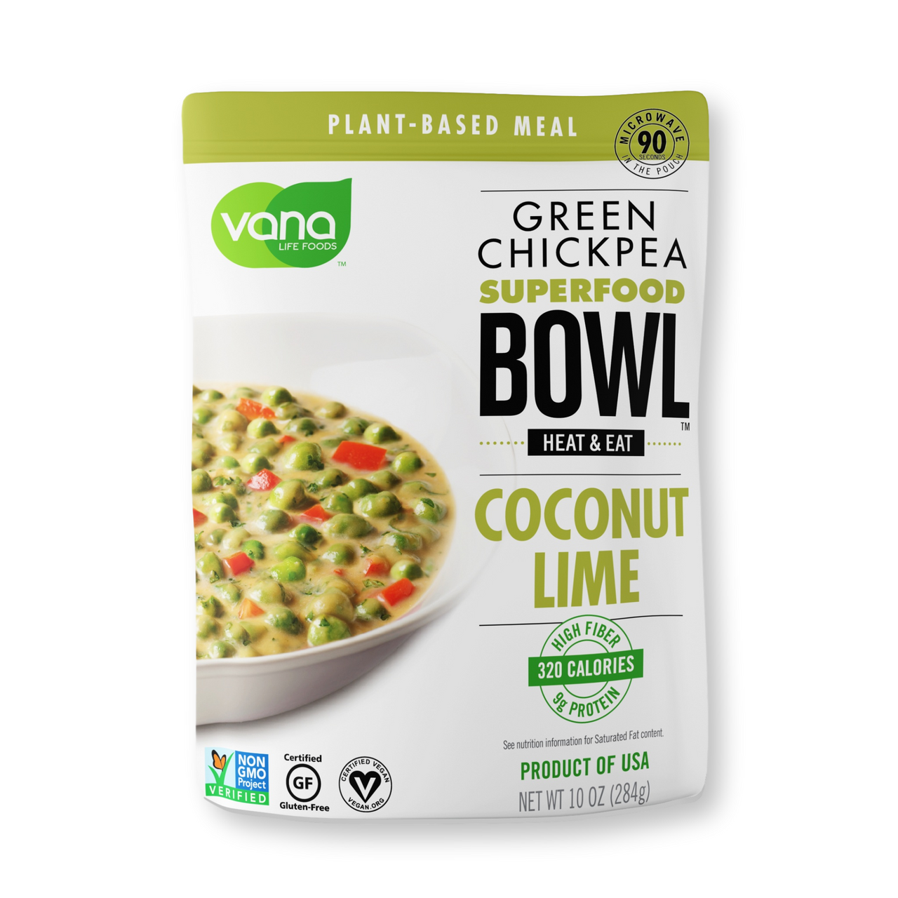 VANA GRN CHKP CNUT LIME ( 6 X 10 OZ )