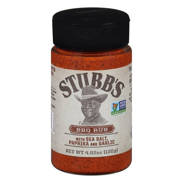 STUBBS SPICE RUB BAR-B-Q ( 6 X 4.62 OZ )