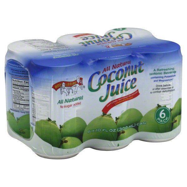 Amy & Brian Coconut Juice (4x6Pack )