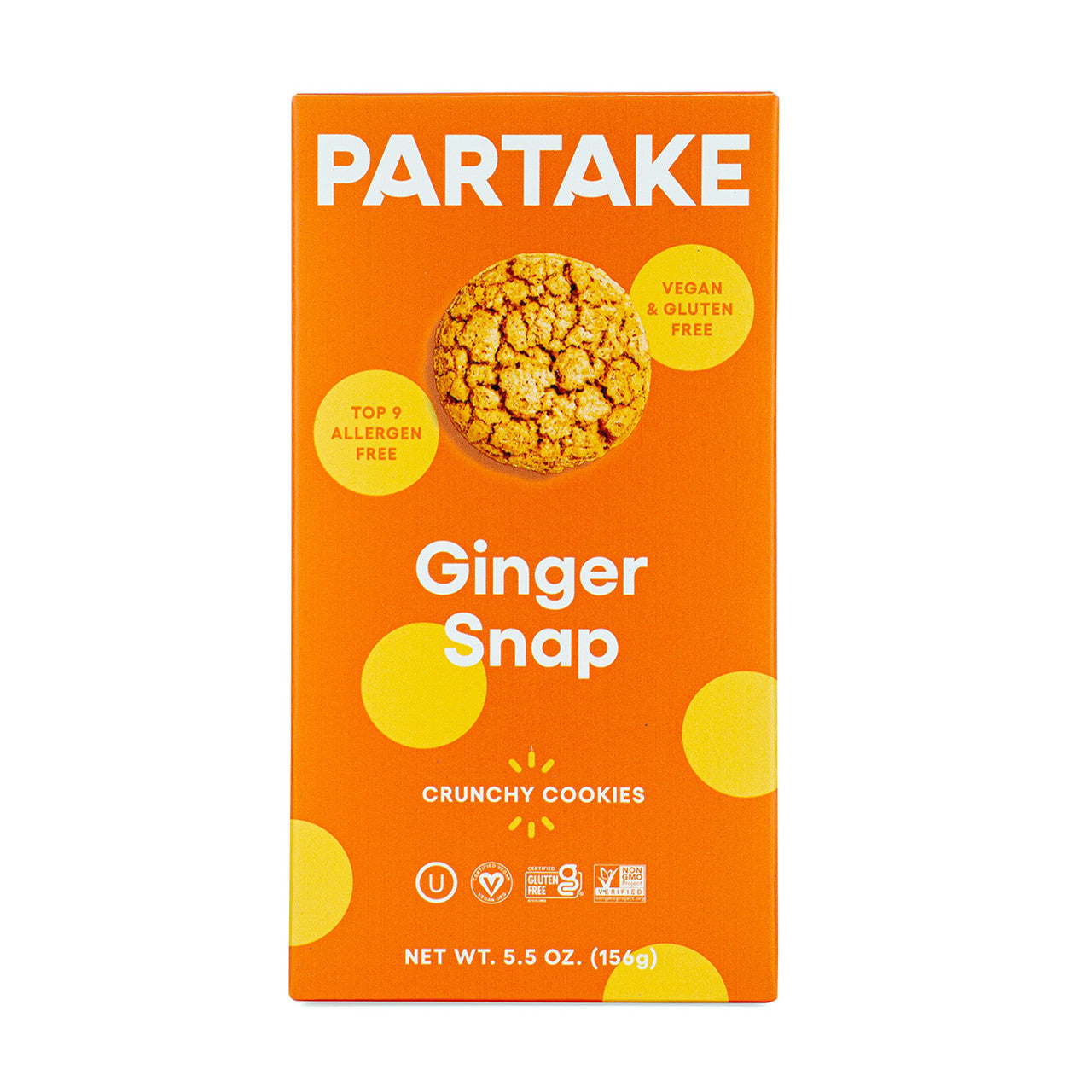 PARTAK CKY GINGER SNAP ( 6 X 5.5 OZ )