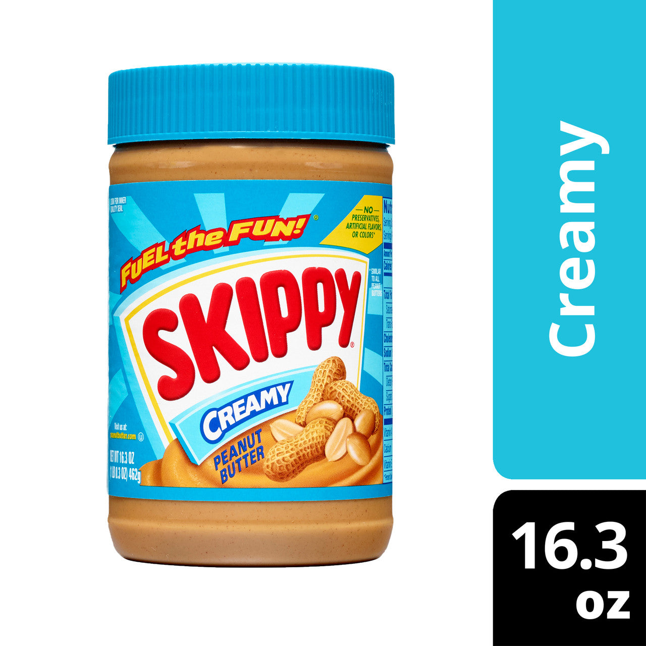 SKIPPY PEANUT BTR CREAMY ( 12 X 16.3 OZ )