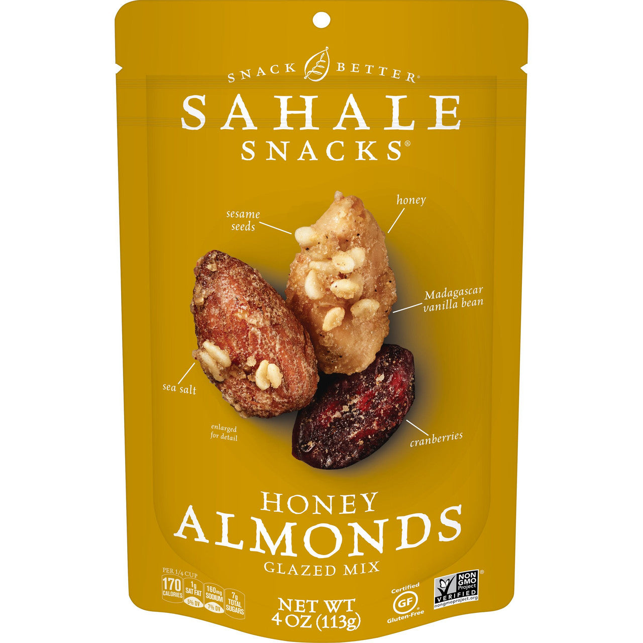 Sahale Snacks Almond Glazed Nuts (6x4 Oz)