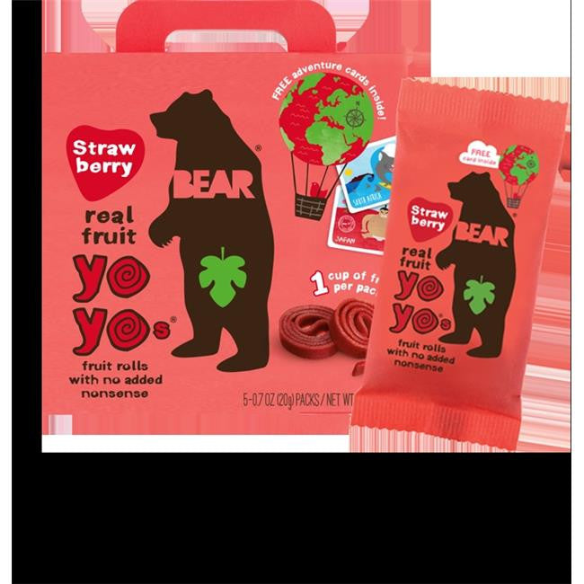 BEAR RL FRT YOYO STRW AP ( 6 X 3.5 OZ )