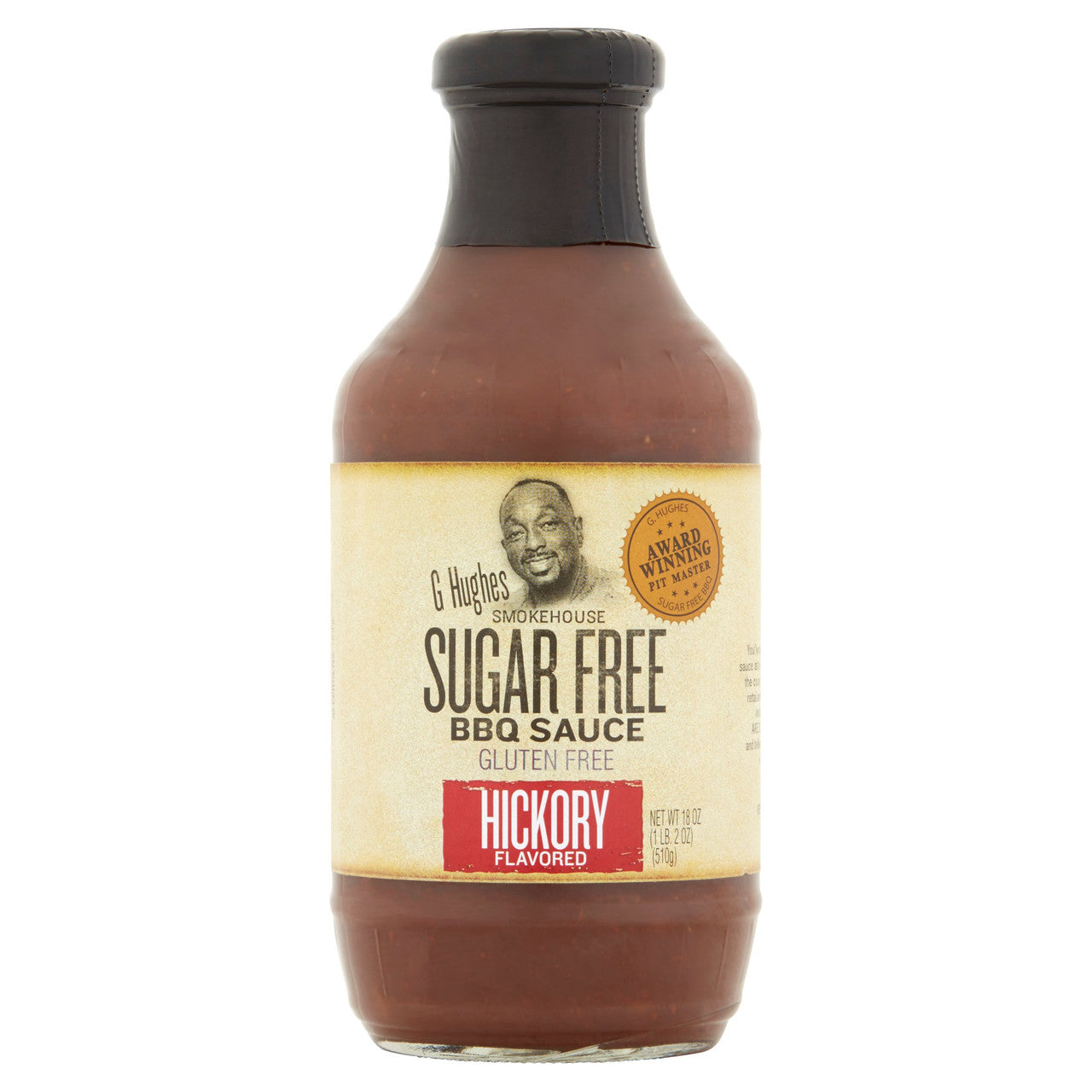 G HUGHES HCKRY BBQ SC SF ( 6 X 18 OZ )