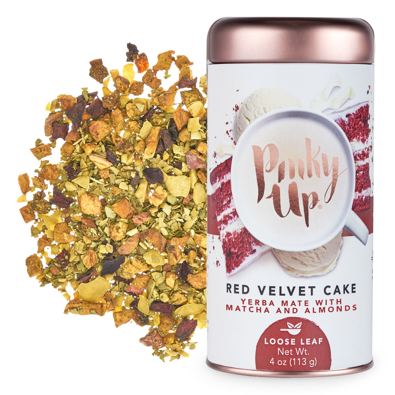 PINKY RED VLVT LSLF TEA (6x4.00)