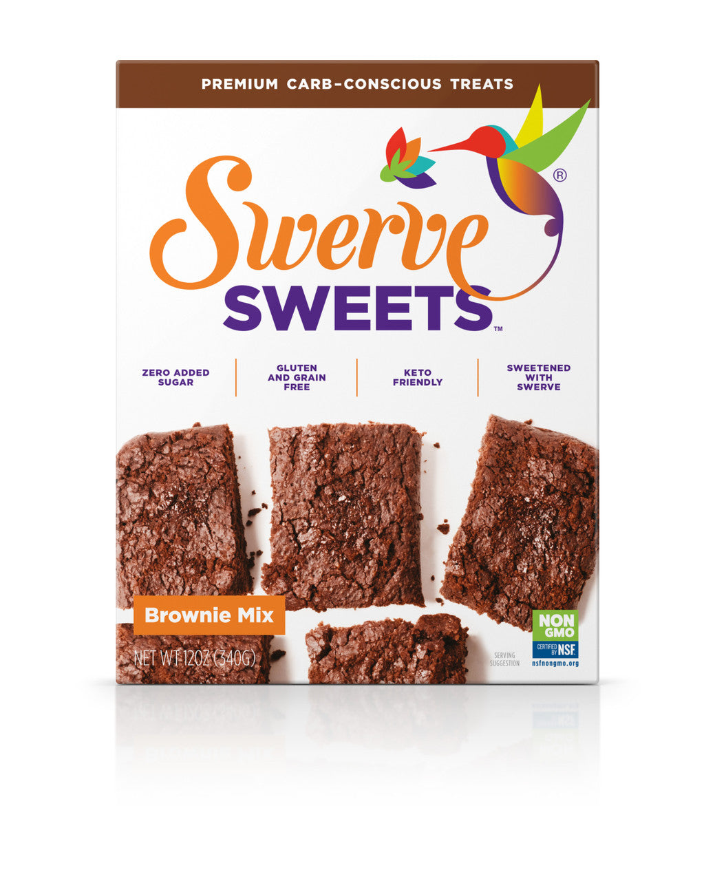 SWERVE SWTS BROWNIE MIX ( 6 X 12 OZ )