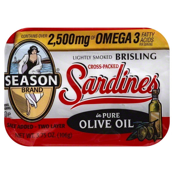 SEASN CRSSPCK SARDINES ( 12 X 3.75 OZ )