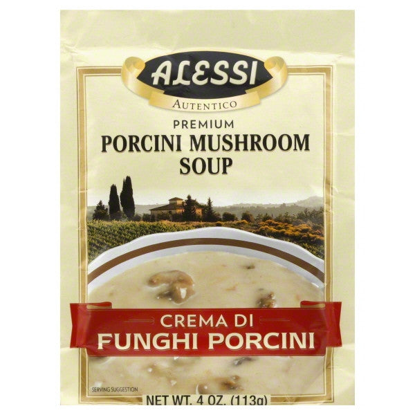 ALESSI PORCINI MUSH SOUP ( 6 X 4 OZ )