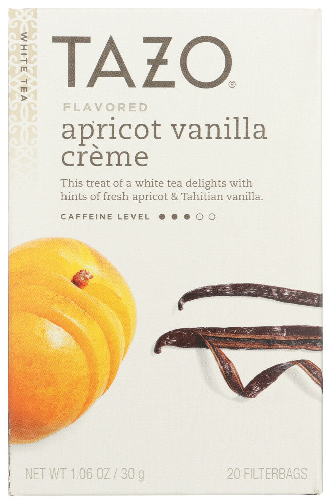 Tazo Tea Vanilla Apricot White Tea (6x20 Bag)