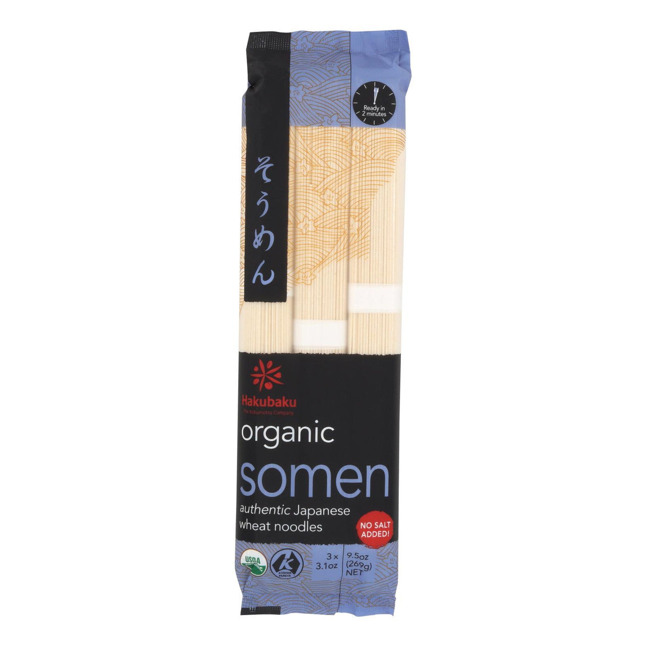 Hakubaku Organic Somen (8x9.52Oz)