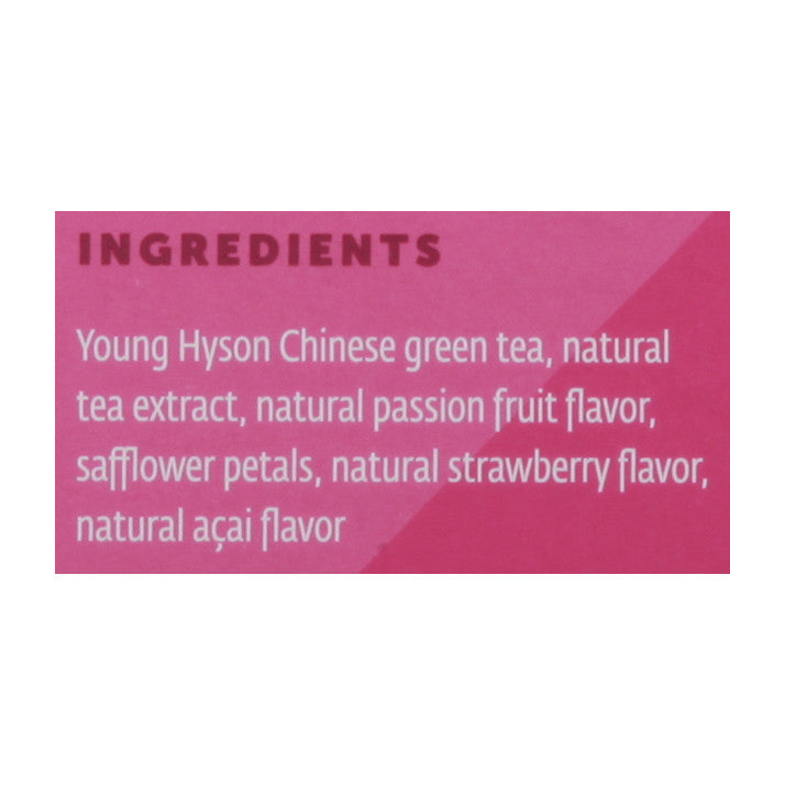 ZEST TEA BX SPRBRY SAMBA ( 6 X 1.32 OZ )