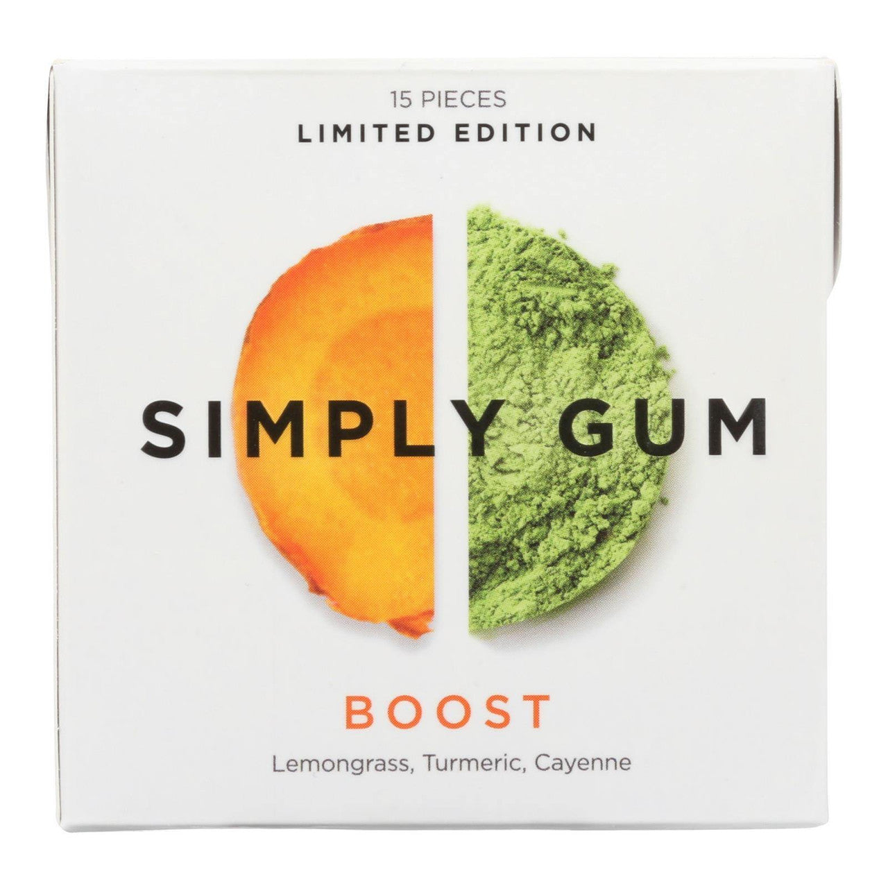 SMPLY GUM BOOST GUM ( 12 X 15 CT )