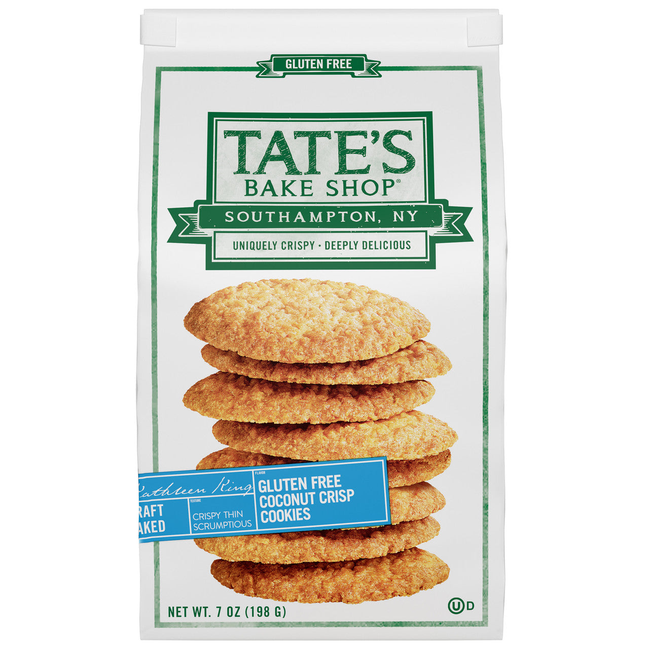 TATE GF CNUT CRISP CKY ( 12 X 7 OZ )