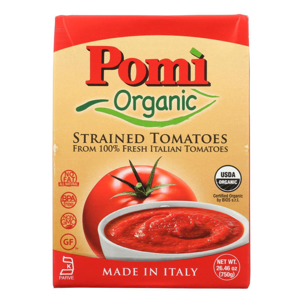 OG2 POMI STRND TOMATOES ( 12 X 26.46 OZ )