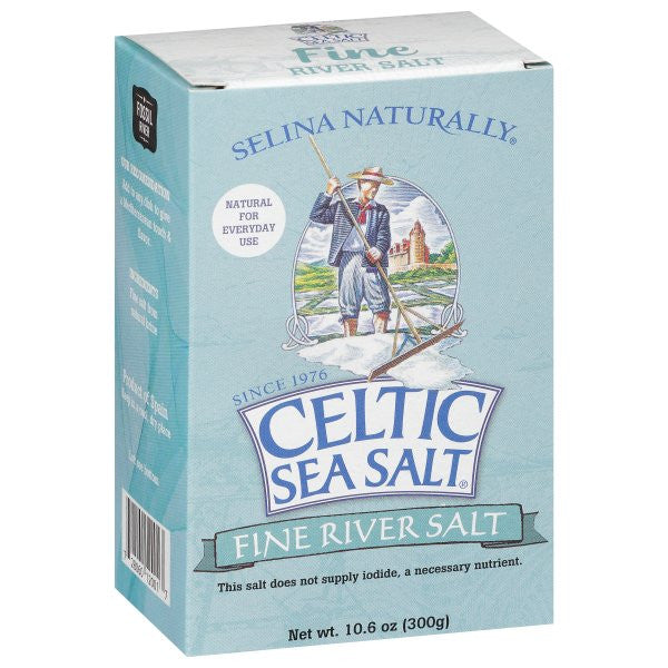 CELTIC RIVER SALT FINE ( 4 X 10.6 OZ )